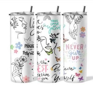 POSITIVE AFFIRMATIONS TUMBLER